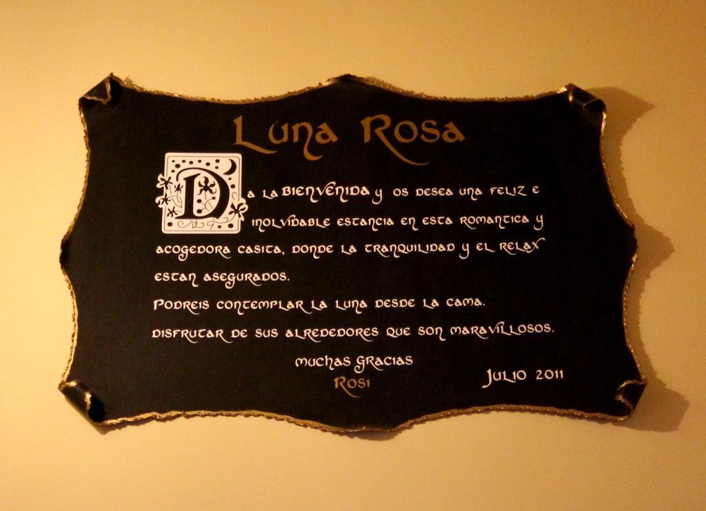 Casa Rural Luna Rosa Lancharejo Eksteriør billede